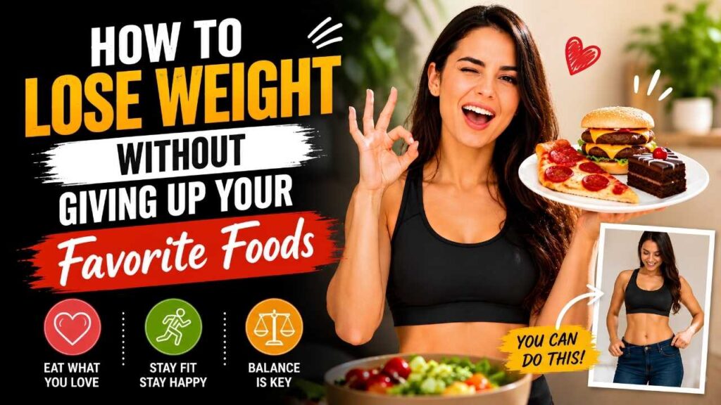 How to Lose Weight Without Giving Up Your Favorite Foods