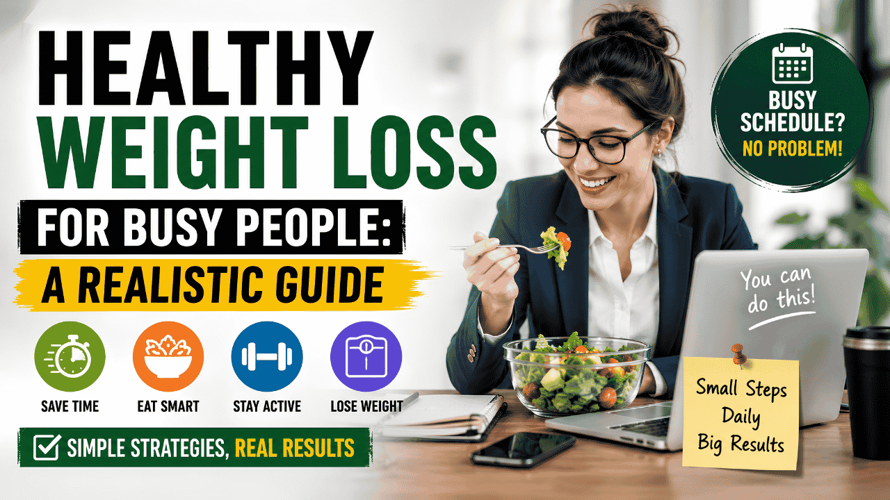 Healthy Weight Loss for Busy People: A Realistic Guide