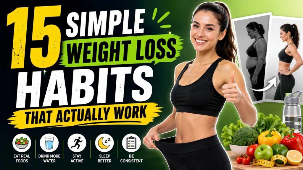15 Simple Weight Loss Habits That Actually Work