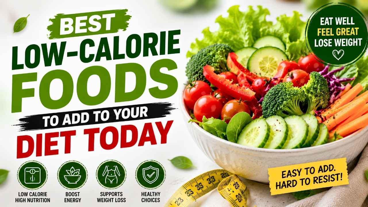 Best Low-Calorie Foods to Add to Your Diet Today
