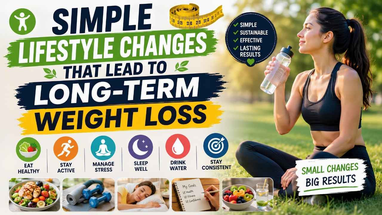 Simple Lifestyle Changes That Lead to Long-Term Weight Loss