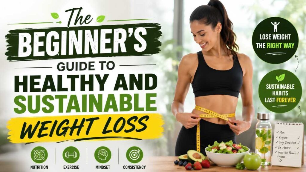 The Beginner’s Guide to Healthy and Sustainable Weight Loss