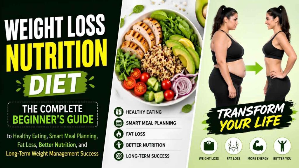 Weight Loss Nutrition Diet: The Complete Beginner’s Guide to Healthy Eating, Smart Meal Planning, Fat Loss, Better Nutrition, and Long-Term Weight Management Success