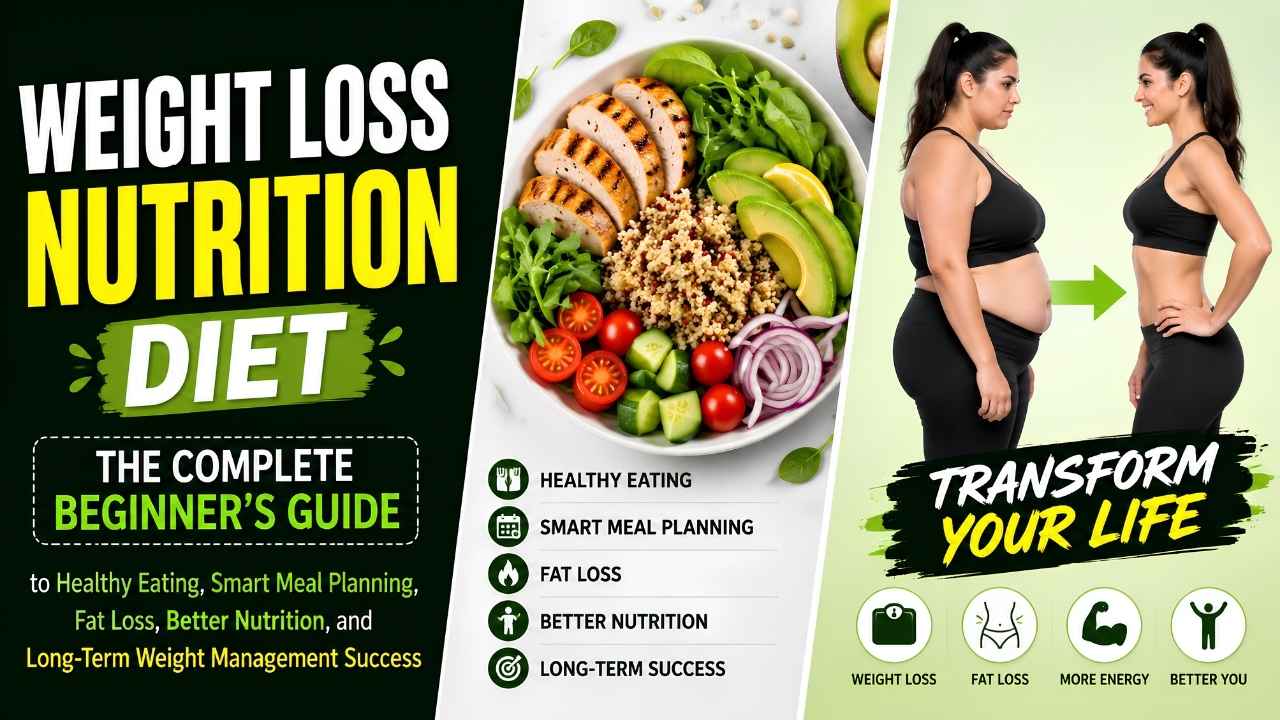 Weight Loss Nutrition Diet: The Complete Beginner’s Guide to Healthy Eating, Smart Meal Planning, Fat Loss, Better Nutrition, and Long-Term Weight Management Success
