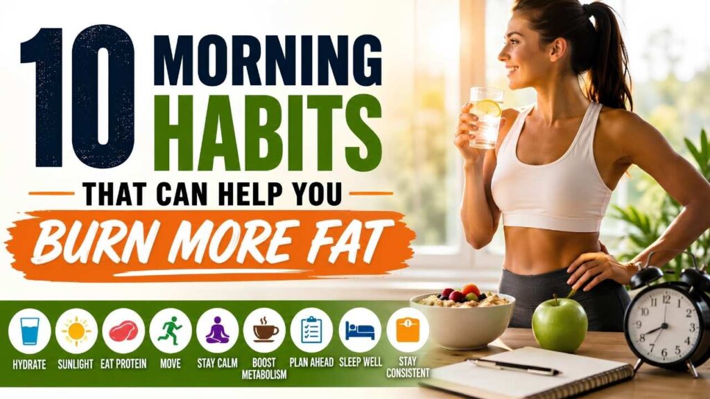 10 Morning Habits That Can Help You Burn More Fat