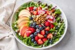 Fresh Fruit and Mixed Greens Salad Recipe: A Healthy and Refreshing Dish for Any Meal