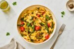 Easy Farfalle Pasta Salad with Fresh Colorful Vegetables – Healthy Summer Recipe