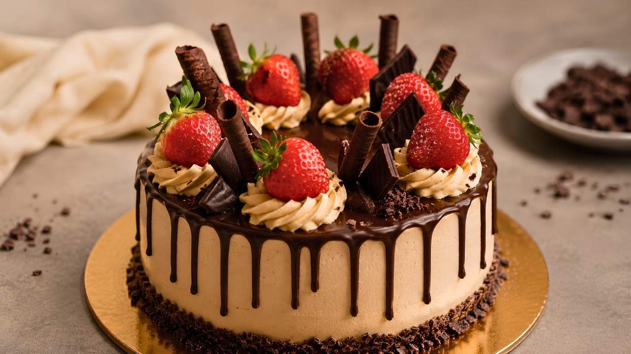 Chocolate Strawberry Ganache Cake – Moist, Rich, and Easy Homemade Dessert