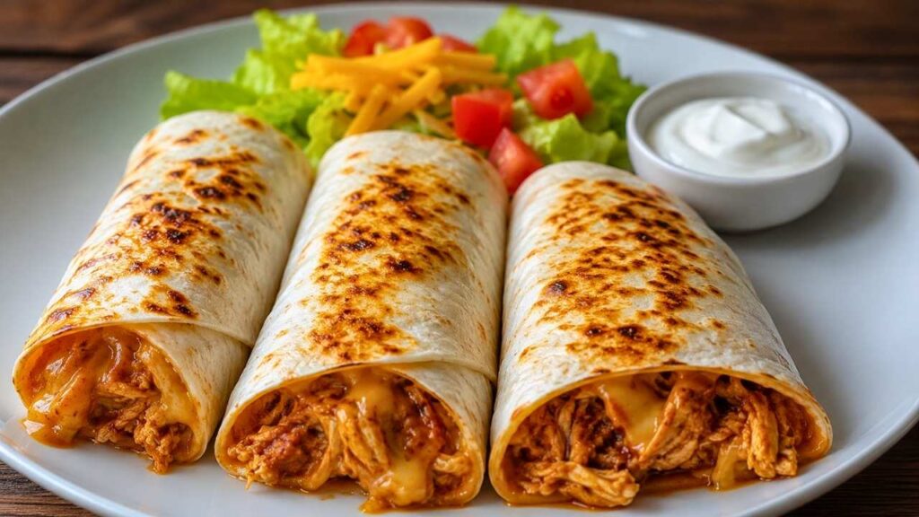 Grilled Chicken Wraps with Creamy Dip – Easy, Healthy, and Delicious Meal for Lunch or Dinner