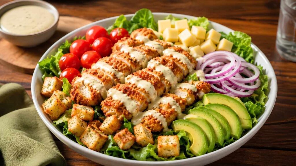 Easy Crispy Chicken Salad Recipe – A Fresh, Flavorful, and Satisfying Meal for Lunch or Dinner