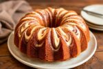 Easy Homemade Rustic Bundt Cake with Creamy Vanilla Glaze – Moist and Delicious Dessert Recipe