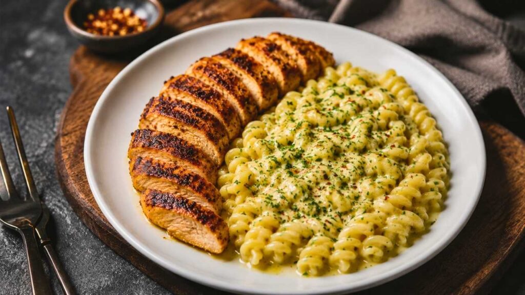 Creamy Grilled Chicken Pasta Recipe – Easy, Rich & Delicious Family lunch