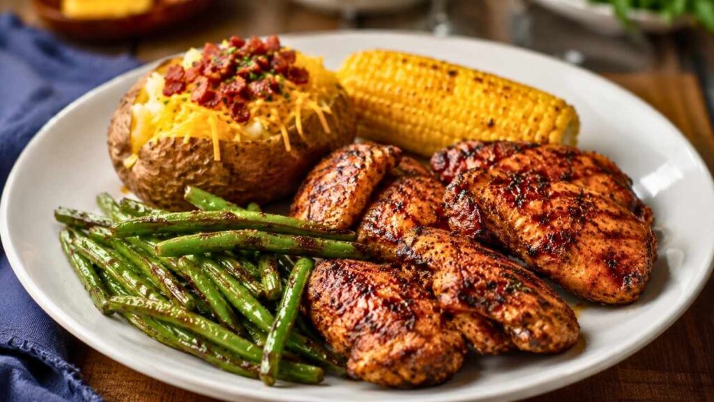 Best Grilled Chicken Plate Recipe for a Hearty Family Dinner with Classic Side Dishes